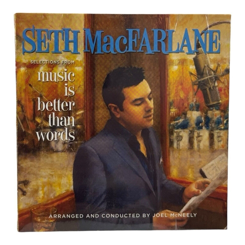 Seth MacFarlane: Music Is Better Than Words (CD, 2011 Universal) 3 Song Sampler